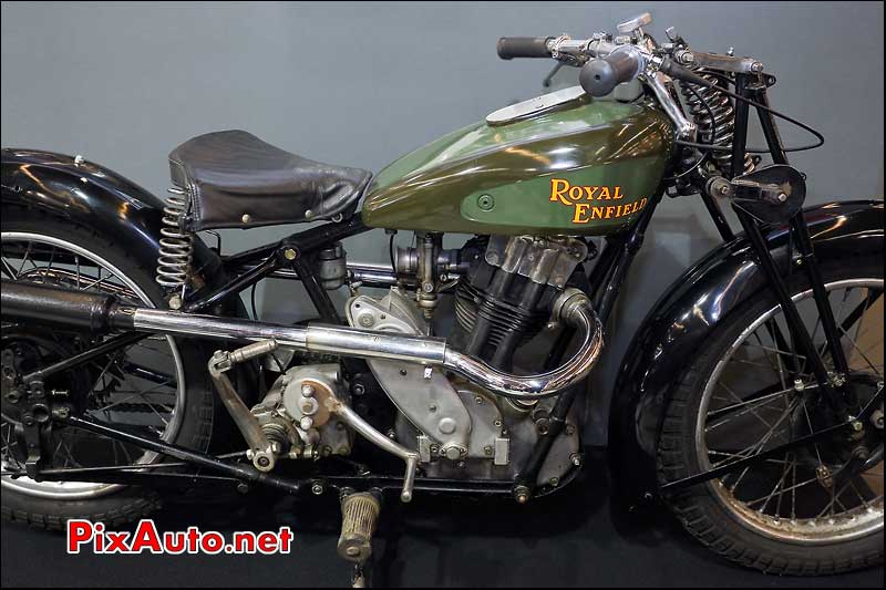 Moto Royal Enfield salon retromobile