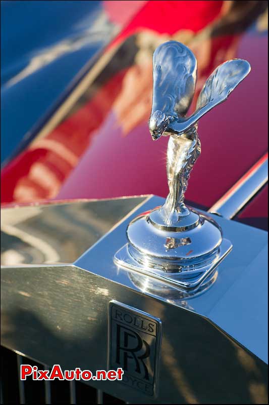 The Spirit of Ecstasy ou The Flying Lady.