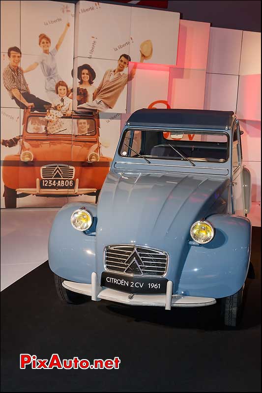 citroen 2cv de 1961 mondial automobile 2012