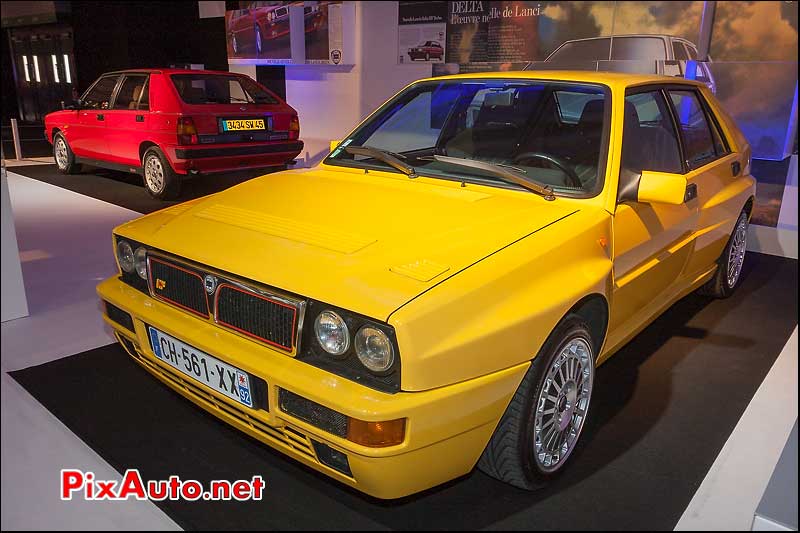 lancia delta integrale giallo mondial automobile 2012