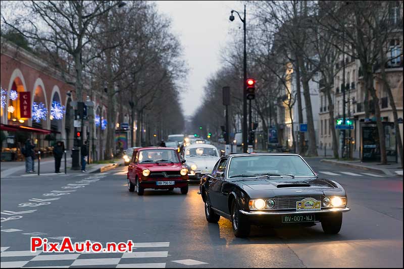 Aston Martin DBS V8, Traversee de Paris 2014