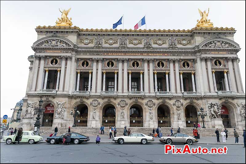 Opera Garnier, Traversee de Paris 2014