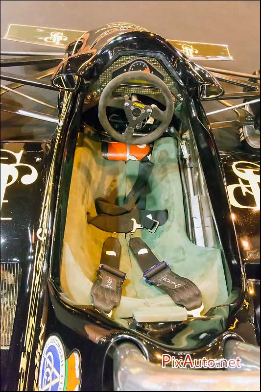 Salon Retromobile, Baquet F1 Lotus 91/7