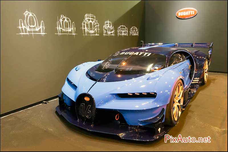 Salon Retromobile, Bugatti Concept Vision GT 2015