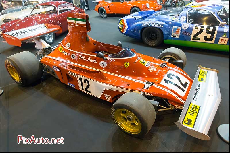 Salon Retromobile, Ferrari 312B3 Niki Lauda
