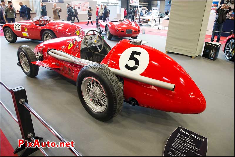 Salon Retromobile, F1 Ferrari 500