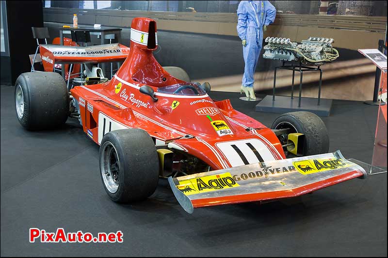 Salon Retromobile, Ferrari 312 B3 Clay Regazzoni 1974