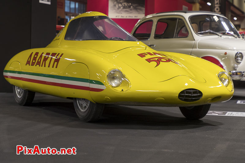 Salon-Retromobile, Fiat-Abarth 500 Record Pininfarina