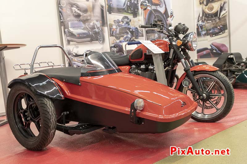 Salon Moto Legende, Triumph et Side-car Bos