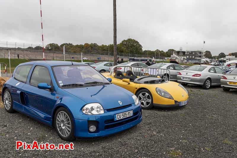 Renault Clio V6 et Spider au Liberte, Egalite, Roulez !